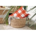 thumbnail image 6 of 20" x 14" Simply Daisy Buffalo Plaid Polyester Indoor/Outdoor Pillow, Harvest Orange Qty 1, 6 of 6