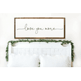 thumbnail image 7 of Love You More Sign 16x32 inches | Bedroom Wall Decor | Master Bedroom Wall Decor | Love Bedroom Wall Decor | I Love You More Sign | Love Bedroom Wall Decor, 7 of 7