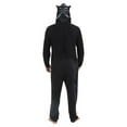thumbnail image 2 of Marvel Black Panther Mens Onesie Pajama Costume, Male, Wakanda, Size: L, 2 of 5