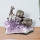 thumbnail image 4 of Amatista racimo piedra preciosa espécimen piedra púrpura decoración A Gloria Racimo de amatista, 4 of 9