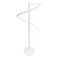 thumbnail image 6 of Shangmakel Spiral Rotating Garment Rack Floor-Standing Display Clothes Shelf Adj White, 6 of 10