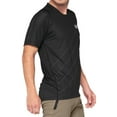 thumbnail image 3 of 100% MTB Celium Short Sleeve Jersey Small Dark Gray | Black, 3 of 3
