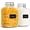 1.1 Gal*2, variant on Large Square Glass Jars with Airtight Lids (1.3 Gallon, Set of 2), Space-Saving Canisters for Bulk Flour and Rice Storage, Ideal for Large-Batch Fermenting, Pickling and Kombucha