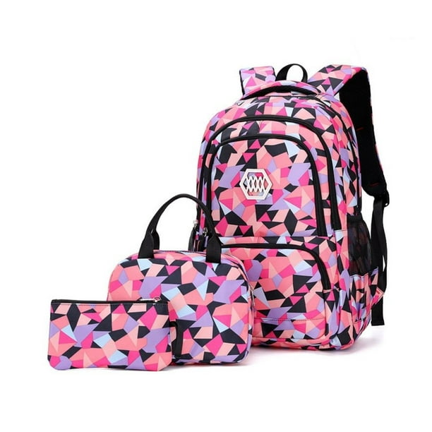 Mochila Escolar HAPPY Set Pcs Mochila De Viaje Porta Laptop