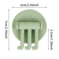 thumbnail image 3 of Hearth & Gear Wall Mounted Arms Rotating Hook Hanger Punch Sticking Rack For Kitchen Bathroom Bedroom Versatile Design Random Color over The Door Hook for Wreath Wall Hooks Large Picture Hooks for, 3 of 7