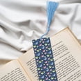 thumbnail image 6 of Kdxio Colorful Cartoon Shark Print Metal Tassel Bookmarks,Perfect Gift for Art Lovers and Bookworms Metal Bookmarks for Women, 6 of 8