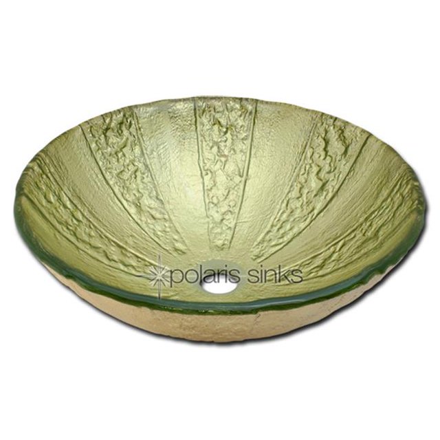 Polaris Lavabo P326 Verre Clair Récipient Lavabo Salle de Bain