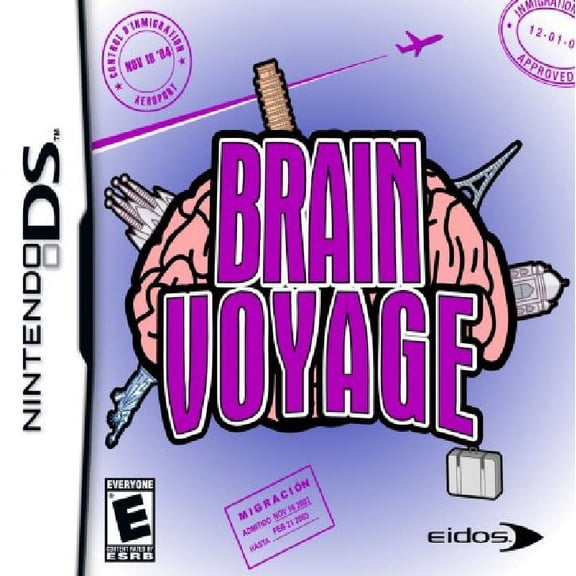 Restored Brain Voyage (Nintendo DS, 2008) Game (Refurbished)