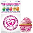thumbnail image 2 of Cupcake Creations 32 Count Cupcake Baking Papers, Happy Hearts, 2 of 2