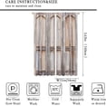 thumbnail image 2 of Barn Door Curtains, Wooden Rustic Village Farmhouse Western Country Farm Retro Woods Vintage Print Pattern Window Drapes for Living Room Bedroom Drape 2 Panel Set,42x63 Inch, 2 of 6