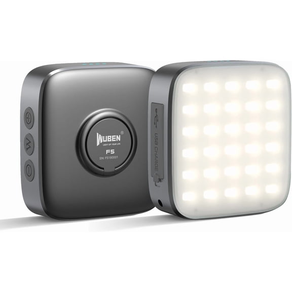 WUBEN F5 Rechargeable Camping Lantern: 500LM, 5200mAh Portable LED Light (500H Runtime, IP64 Waterproof) for Outdoor & Emergency