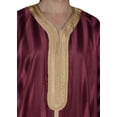 thumbnail image 4 of Jouhara Handmade Caftan Burgundy, 4 of 7