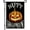 -, variant on Happy Halloween House Flag 28x40 Inch Burlap Vertical Double Sided, Scary Pumpkin Holiday Yard Outdoor Decoration DF092-28