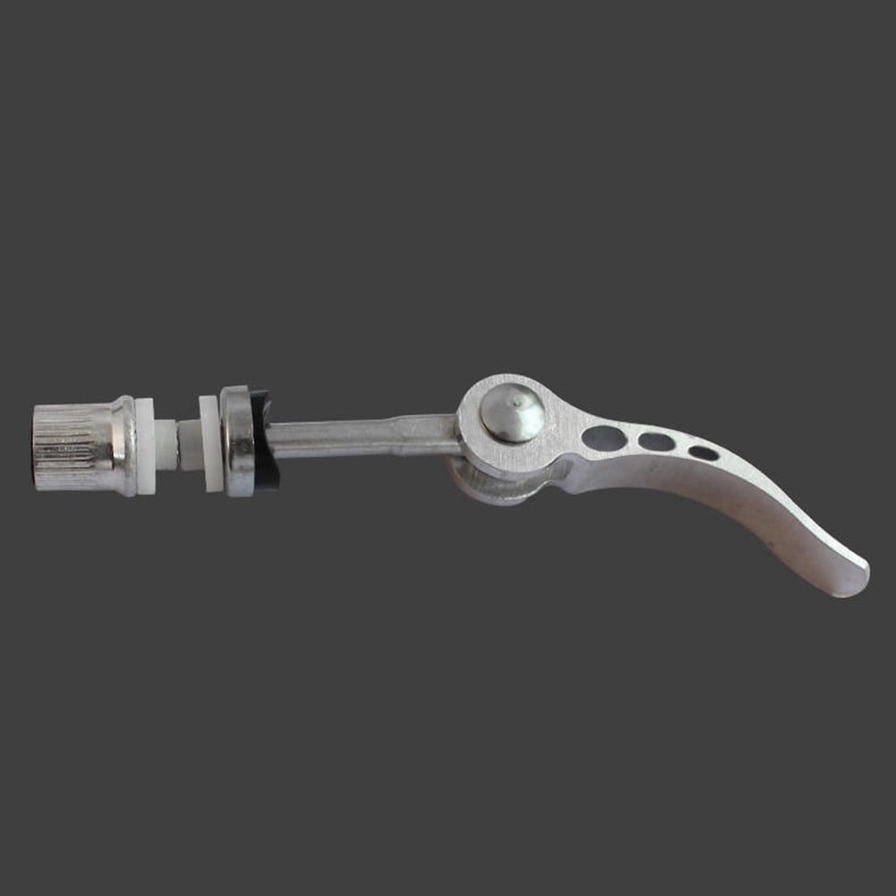 Tige de selle à dégagement rapide, alliage d'aluminium, noir, M6 x 60 mm, petit kit, pratique à emporter avec deux coussins en plastique pour coussin en métal