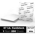 thumbnail image 2 of Springhill, Digital Vellum Cover White, 67lb, Legal, 8.5 x 14, 92 Bright, 250 Sheets / 1 Ream, Made The USA, 2 of 9