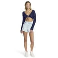 thumbnail image 2 of Mills by Millie Bobby Brown Women's Tie-Front Long Sleeve Sweater, Sizes XXS-XXL, 2 of 4