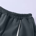 thumbnail image 5 of NAISIBABY Outfit Sets for Girls Long Sleeve Crew Neck Sweatshirt +Pants Fall 2-Piece Set Dark Gray Size 13, 5 of 7