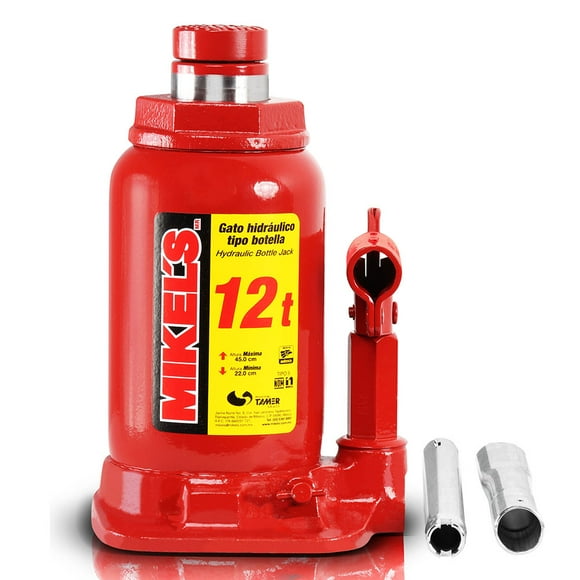 Gato Hidraulico Tipo Botella Mikels GH-12 de 12 Toneladas