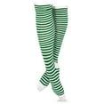 thumbnail image 3 of TeeHee Women's St. Patrick's Day Cotton Knee High Socks 3-Pack (Shamrock), 3 of 8