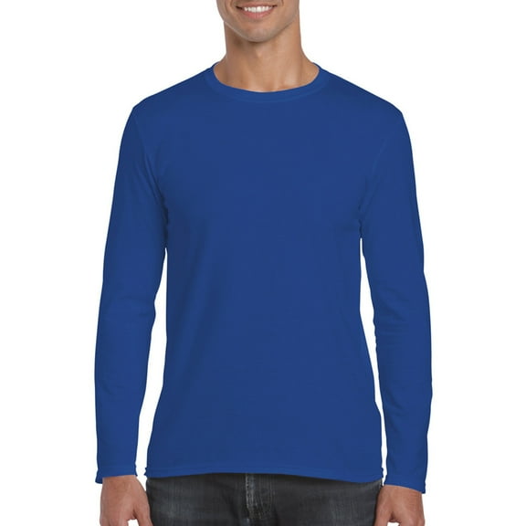 Gildan Mens Soft Style Long Sleeve T-Shirt