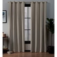 thumbnail image 2 of Exclusive Home Rideaux Académie Total Blackout Oeillet Haut Rideau Panneau Paire, 52x84, Vintage Lin, 2 of 4