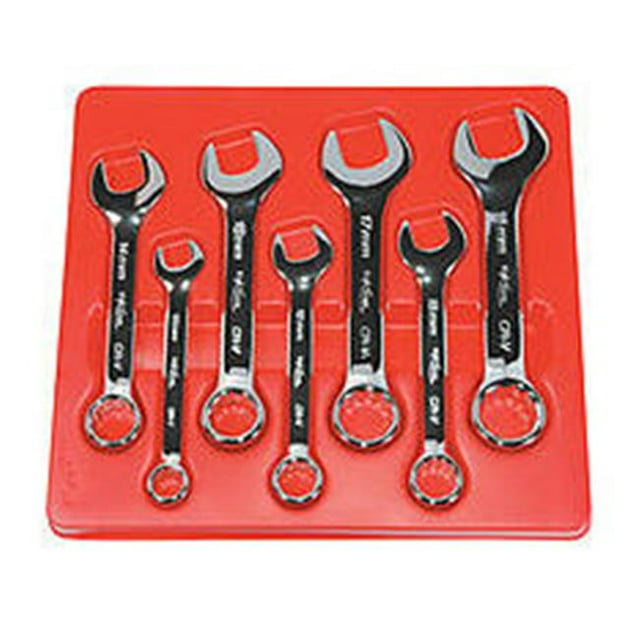 K Tool International KTI41712 12 Point High Polish Metric Short Combination Wrench 12mm