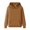 Coffee, variant on MIASHUI Men's Long Sleeve Ribbed Pocket Hooded Sweatshirt Casual Comfortable Pullover Cotton Streetwear Hoodie Blue,XL