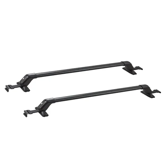 Universal Aluminum Roof Rack Cross Bars 41.3 Inch Adjustable for Bare Roof SUVs Sedans Vans 155 lbs Load Capacity with Locks