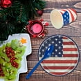 thumbnail image 3 of Independence Day Party Tableware Tablecloth Paper Cups Tissue Knife Fork Spoon Party Props Decoration Set, 3 of 4