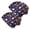 Colorful Halloween Pattern, variant on Pastel Halloween Pattern 2 Pack Slouchy Beanie Hat, Outdoor Running Hat with Stretchy Fabric & Soft Texture, Stretchy Polyester Gifts for Daily Home Outdoor