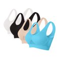 thumbnail image 2 of Womens Sports Bras Seamless Sports Bra Wirefree Yoga Bra With Removable Pads Bras for Women Multicolor2 M, 2 of 7