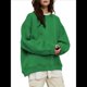 thumbnail image 2 of Sudadera de Mujer con Cuello Redondo de Gran Tamaño Y2K, Suéter de Moda de Otoño e Invierno, Jersey. Verde M, 2 of 8