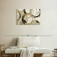 thumbnail image 2 of Elephant Stock Overlaps Wall Art - Horizontal Canvas Wall Art - Living Room Wall Decor - Abstract Canvas - Brown And Gold Decor By Tom Reeves - 30" x 20", 2 of 8