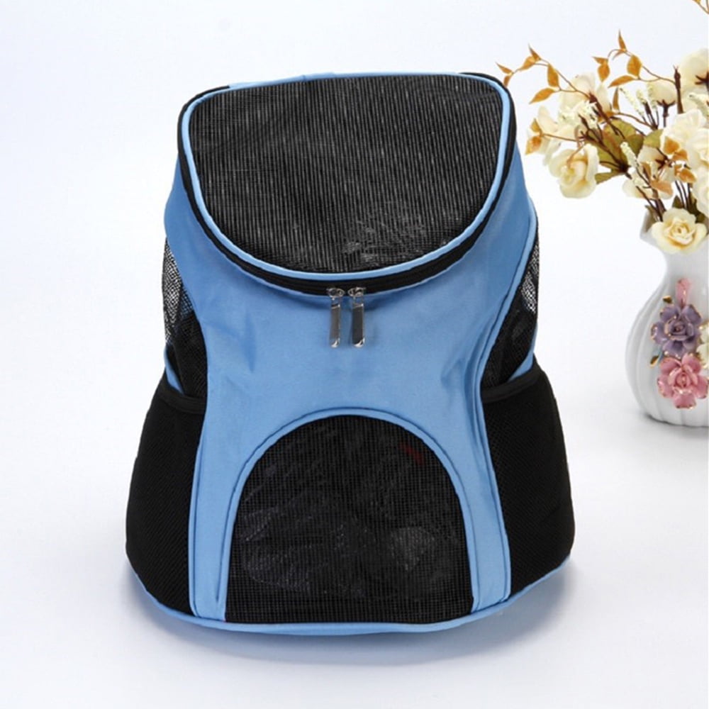 Red M FORLEXI Cat Carrier Front Dog Backpack Airline Approved Outdoor Travel Backpack with Breathable Head Out Design for Small Medium Dogs Puppy Kitten Bunny Rabbits