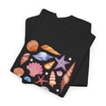 thumbnail image 4 of Chamelean Seashells Cottagecore Aesthetic Short Sleeve Tee Unisex Casual T-shirt, Sizes S-3XL, 4 of 4