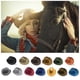 thumbnail image 2 of Qarigey Gorras de vaquero Buena transpirabilidad Estilo occidental Sombrero Retro Caballero Juego de rol Suministros para disfraces Accesorios Sombreros café ligero, 2 of 6