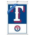 thumbnail image 3 of MLB Texas Rangers - Logo 22 Wall Poster with Magnetic Frame, 22.375" x 34", 3 of 5