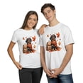 thumbnail image 4 of Welcome Fall Dachshund Enjoys School Time Autumn Fall Leaves Shirt T-shirt Unisex Merch Wiener Dog Lover Gifts Idea - 02013, 4 of 6