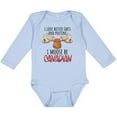 thumbnail image 3 of Inktastic I Love Butter Tarts and Poutine I Moose Be Canadian Pun Boys or Girls Long Sleeve Baby Bodysuit, 3 of 5