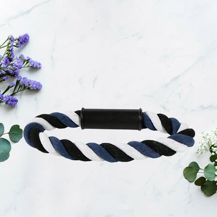 HOOWIFFY Cotton Rope Ring Toy for Dogs, Durable Chewing Toy for Pets, 1 Piece