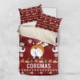 thumbnail image 1 of Funny Corgi Dog Bedding Set Merry CORGMAS Christmas DT03, 1 of 7
