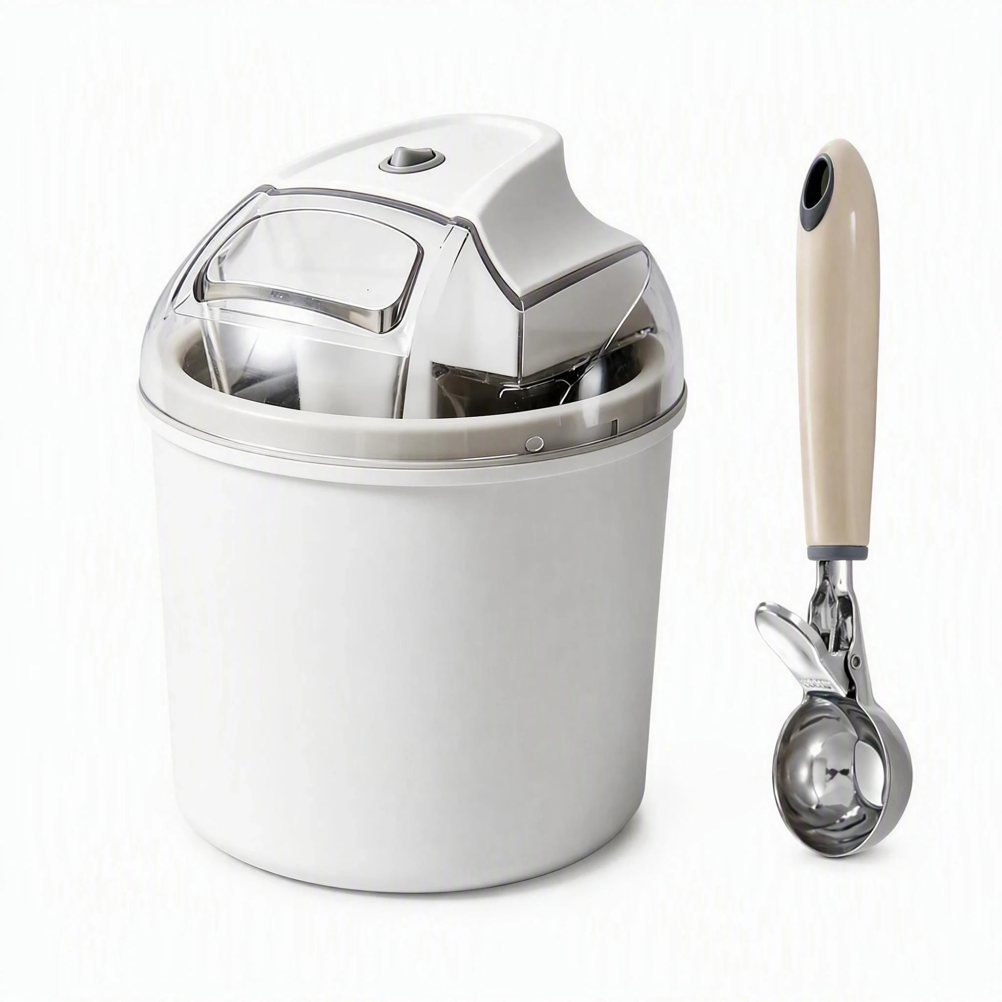 INSMART 1.5 QT Ice Cream Maker, One Touch Frozen Yogurt Machine for Homemade Sorbet & Gelato