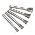 thumbnail image 4 of Carbide Rotary File,N Type 5pcs Rotary Carbide Rotary Burr Set Grinding Burr Head Reliable and Durable, 4 of 5