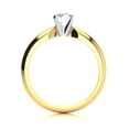 thumbnail image 2 of SuperJeweler 3/4 Carat Moissanite Solitaire Engagement Ring in 14 Karat Yellow Gold, 2 of 5