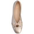 thumbnail image 4 of Journee Womens Callee Ballet Bow Slip On Dress Flats, Widths Available, 4 of 9