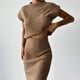 thumbnail image 3 of Suéter popular para mujer, traje sin mangas, jersey, top, vestido ajustado, 3 of 6