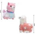 thumbnail image 2 of 6 Pieces Mini Llama Plush Stuffed Animal Toys Alpaca Animal Stuffed Toys 5 Inches Plush Dolls Cute Llama Keychain for Christmas Tree Decoration Bag Fillers Birthday Wedding Baby Shower Party Favors, 2 of 6