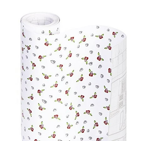 Smart Design Shelf Liner W Decorative Adhesive Washable Cutable