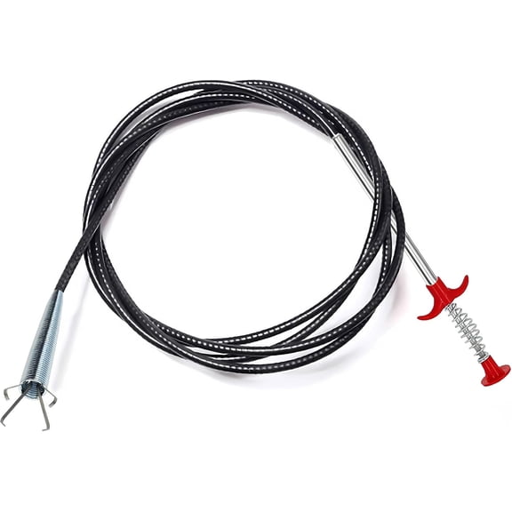 Linhongyan Flexible Grabber Claw Drain Snake, Gutter Cleaning Tool, Drain Cleaner for Clogged Drains