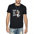 thumbnail image 2 of Colevkie Men’s Funny Saying Quote T-shirt Coffee Lovers Tee Tops Sarcastic Novelty Graphic T-Shirt(Black-Men,XS), 2 of 7